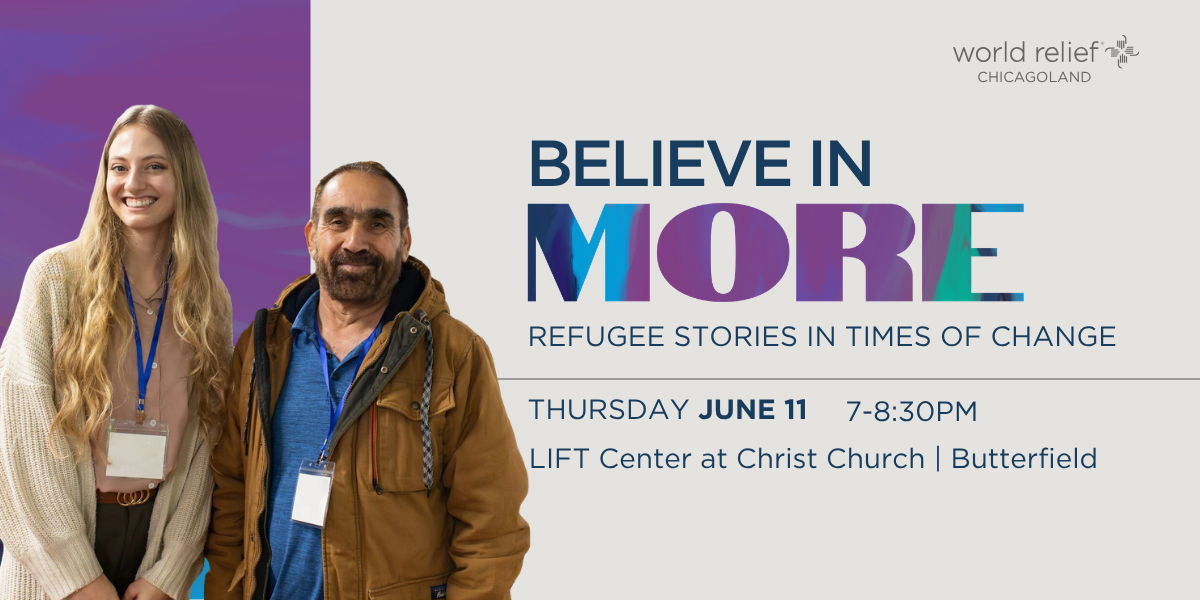Believe in More Event Graphic