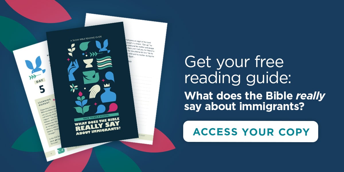 Preview of a bible study guide. Text: Get your free reading guide