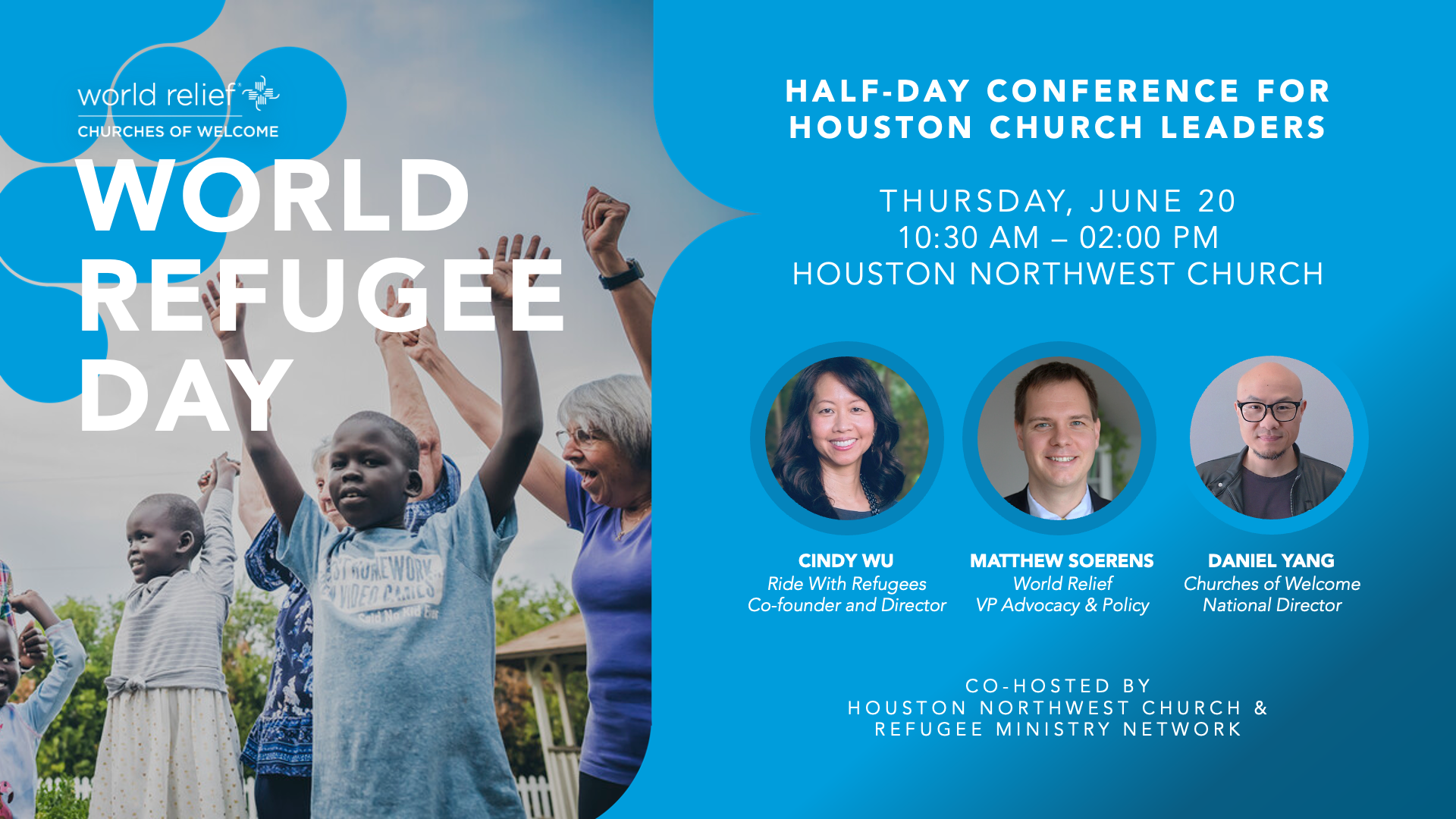 Churches of Welcome:: World Refugee Day in Houston